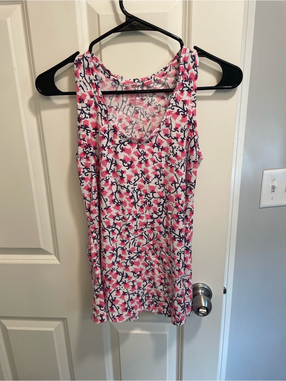 Lilly Pulitzer pink floral tank